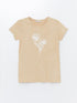 LC Waikiki Crew Neck Printed Short Sleeve Women's T-shirt